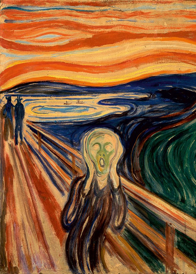 Munch: The Scream - 1000pc Jigsaw Puzzle by D-Toys