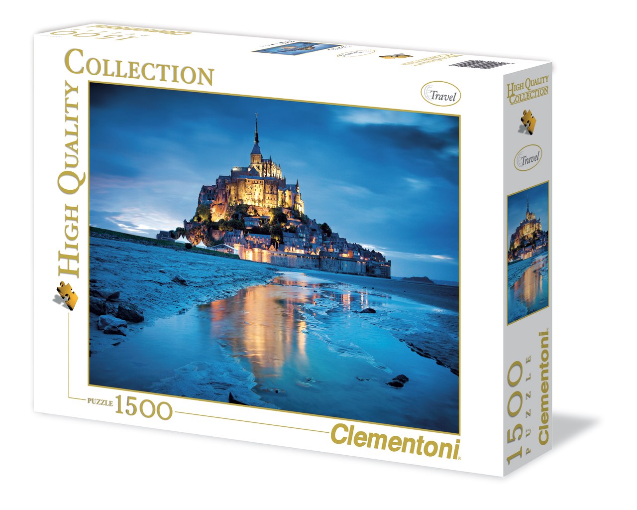 Le Mont Saint-Michel - 1500pc Jigsaw Puzzle by Clementoni - image 1