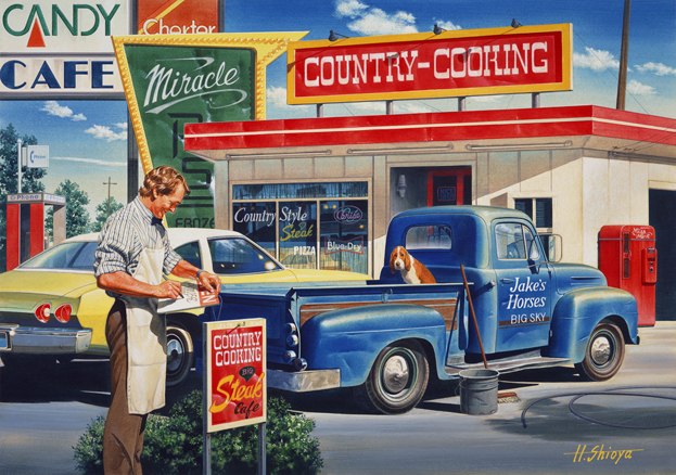 Country Cooking - 550pc Jigsaw Puzzle By Sunsout