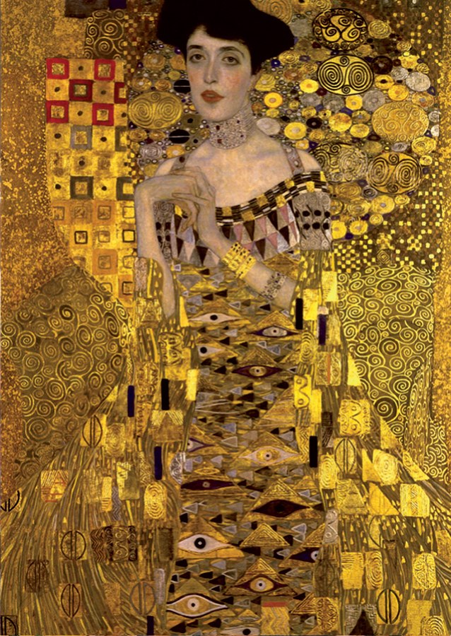 Adele Bloch-Bauer: Klimt - 1000pc Jigsaw Puzzle by D-Toys