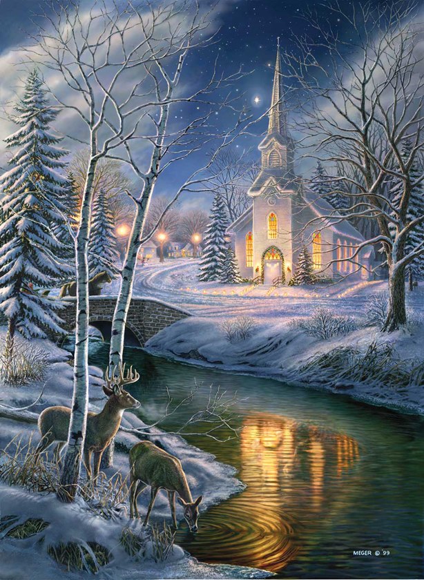 O Holy Night - 1500pc Sunsout Jigsaw Puzzle