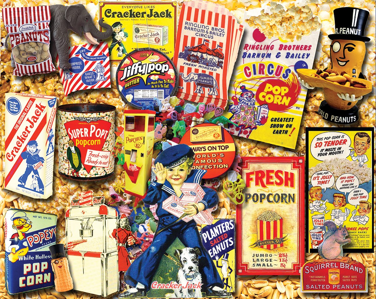 Favorite Snacks - 1000pc Jigsaw Puzzle By White Mountain