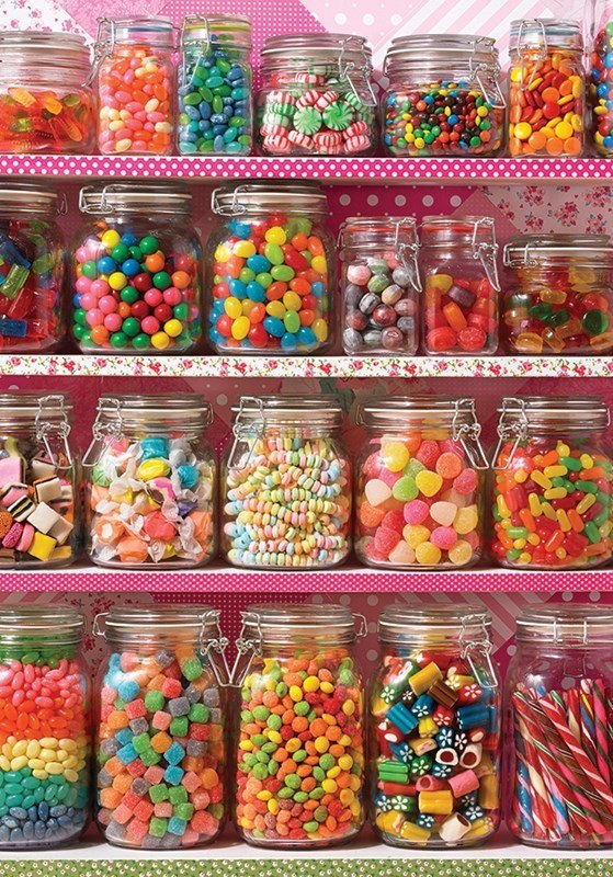 Candy Shelf - 1000pc Jigsaw Puzzle by Jack Pine