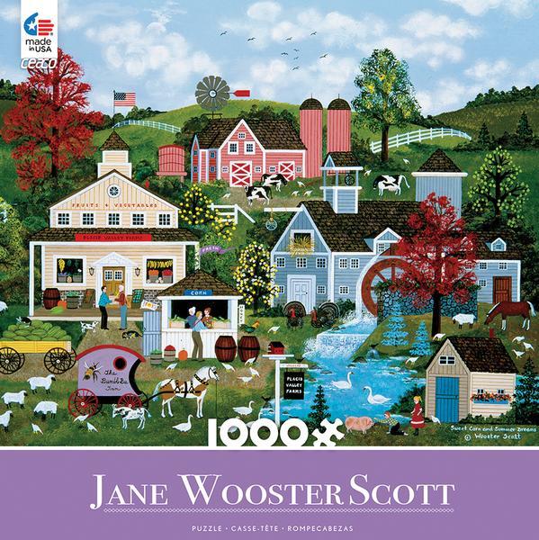 Jane Wooster Scott: Sweet Corn & Summer Dreams - 1000pc Jigsaw Puzzle by Ceaco  			  					NEW - image 3
