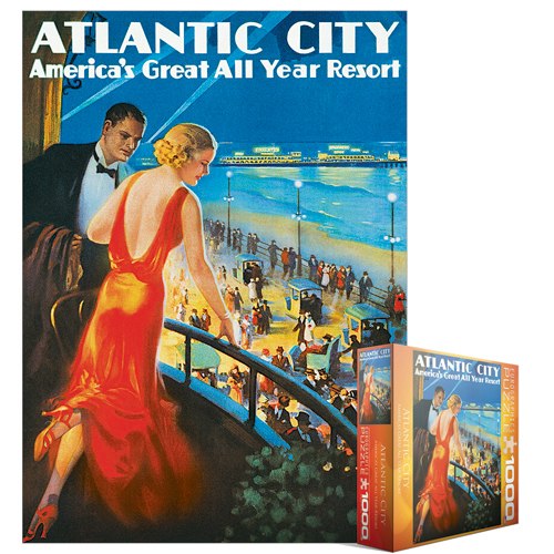 Atlantic City - 1000pc Jigsaw Puzzle by Eurographics