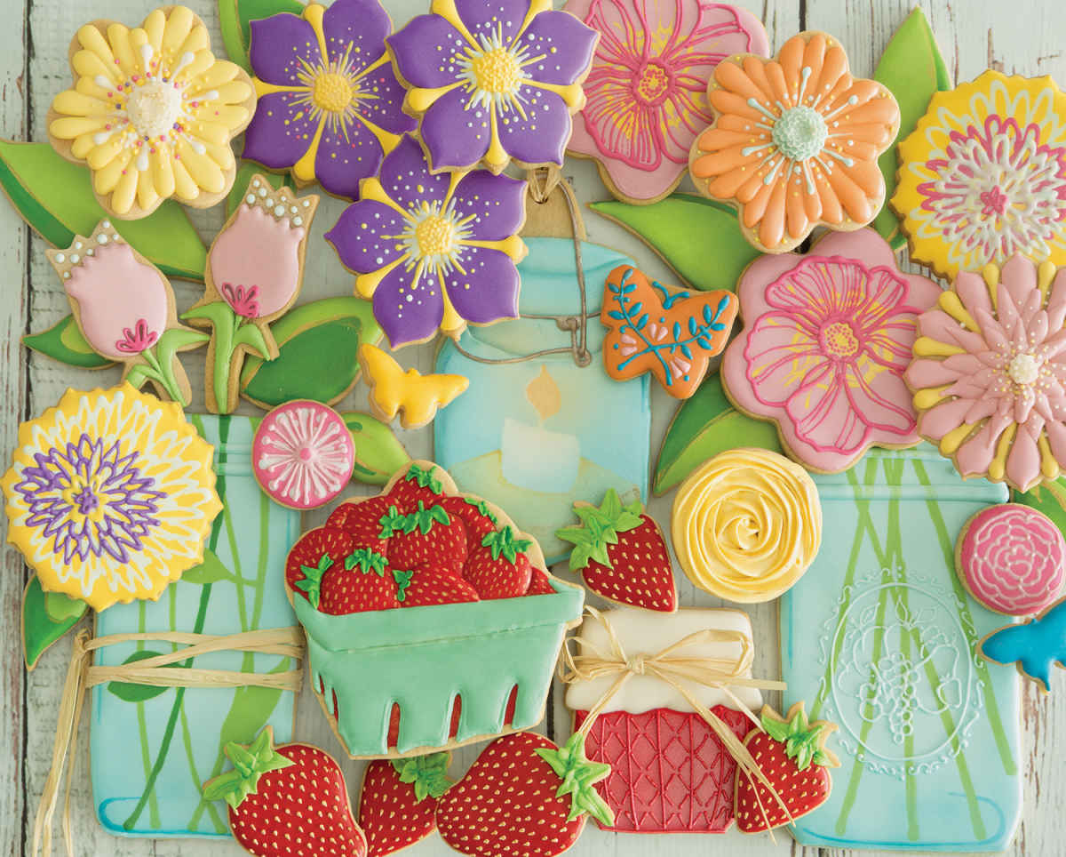 Spring Cookies - 2000pc Jigsaw Puzzle by Springbok