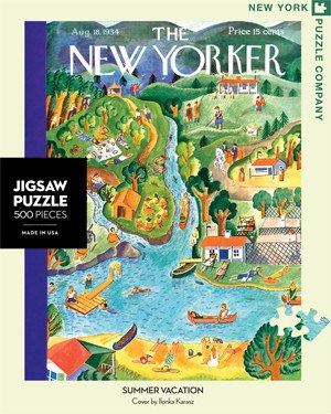 Summer Vacation - 500pc Jigsaw Puzzle by New York Puzzle Co.