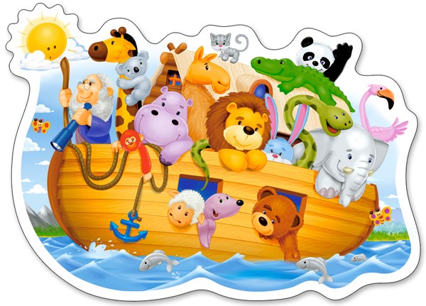 Noah's Ark - 15pc Jigsaw Puzzle By Castorland