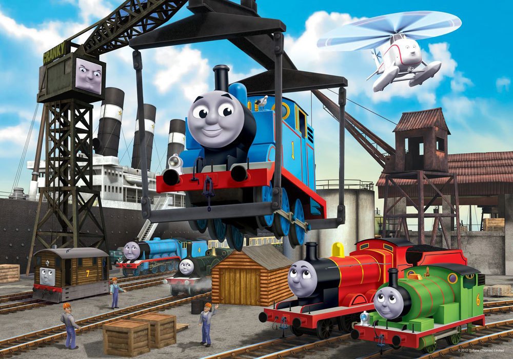 Thomas & Friends- At the Docks - 35pc Jigsaw Puzzle By Ravensburger