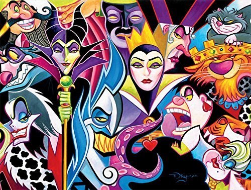 Disney: Villains - 1500pc Jigsaw Puzzle by Ceaco