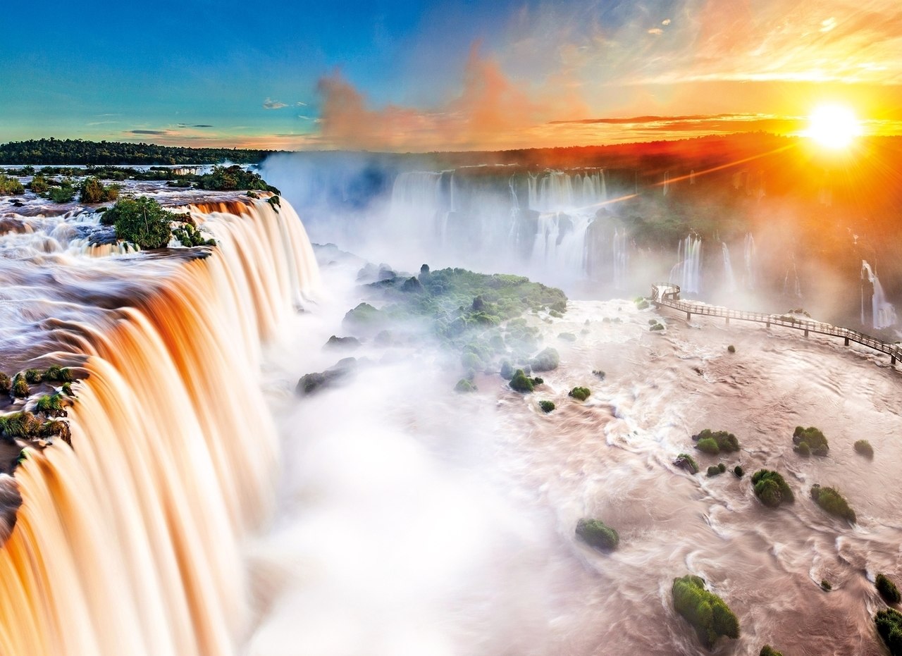 Waterfall - 1000pc Jigsaw Puzzle by Clementoni  			  					NEW