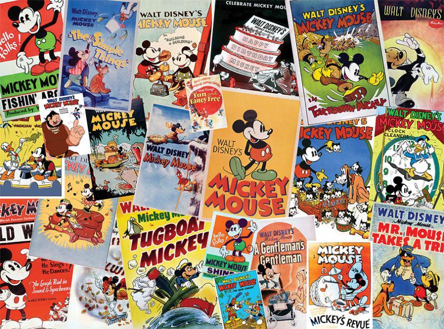 Disney: Vintage Collage - 1500pc Jigsaw Puzzle by Ceaco