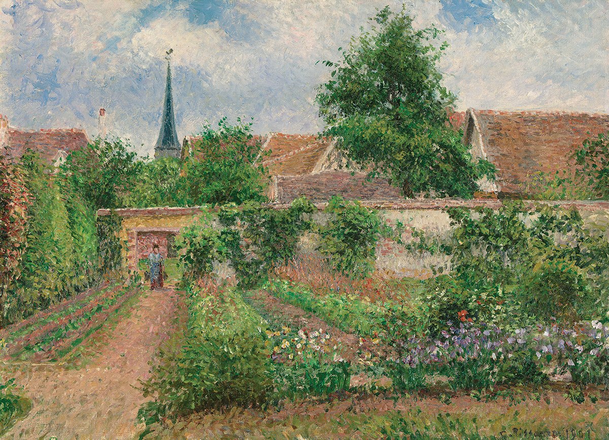 Vegetable Garden / Camille Pissarro - 1000pc Jigsaw Puzzle by Eurographics