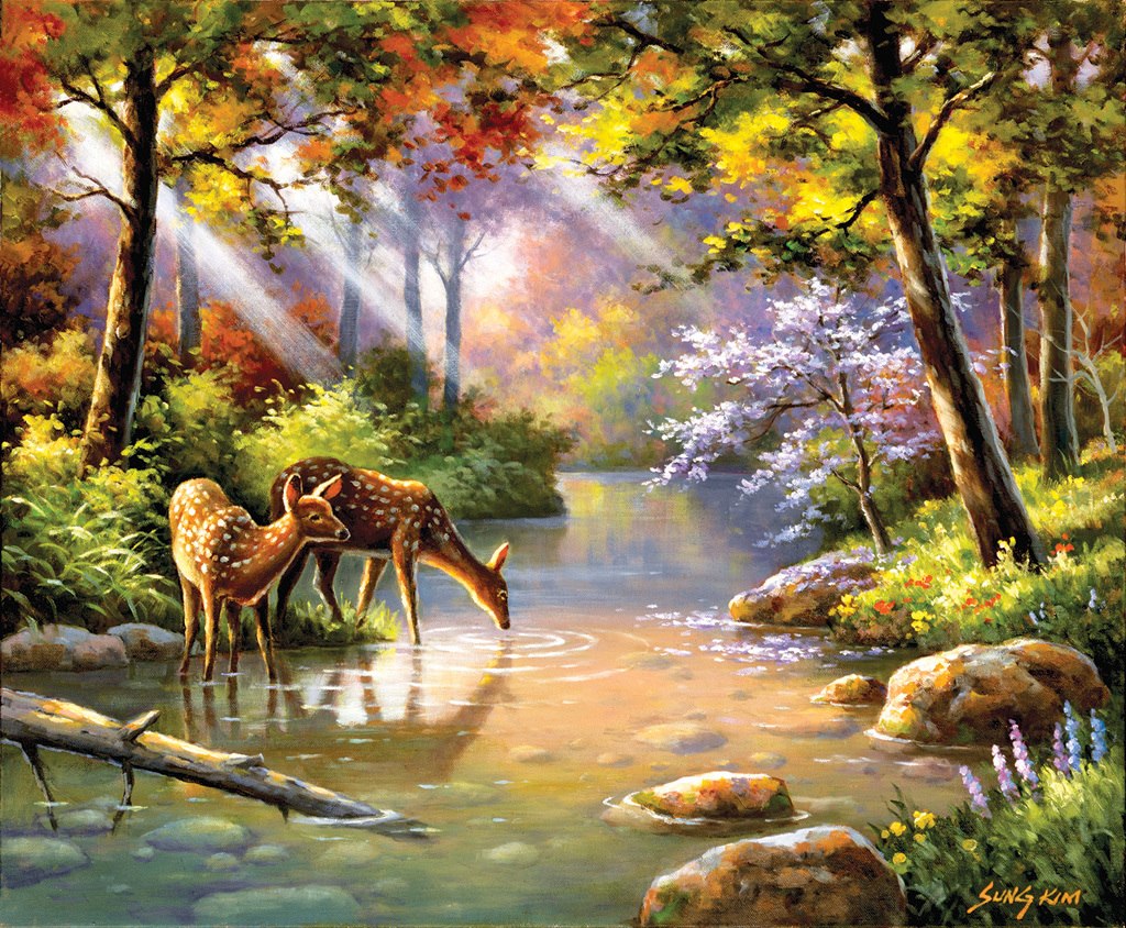 Doe Re Me Creek - 1000pc Jigsaw Puzzle by SunsOut