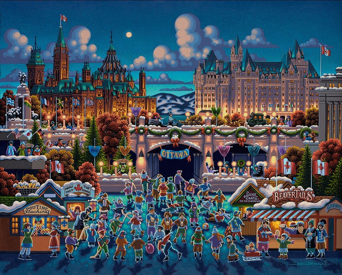 Ottawa - 1000pc Jigsaw Puzzle by Dowdle