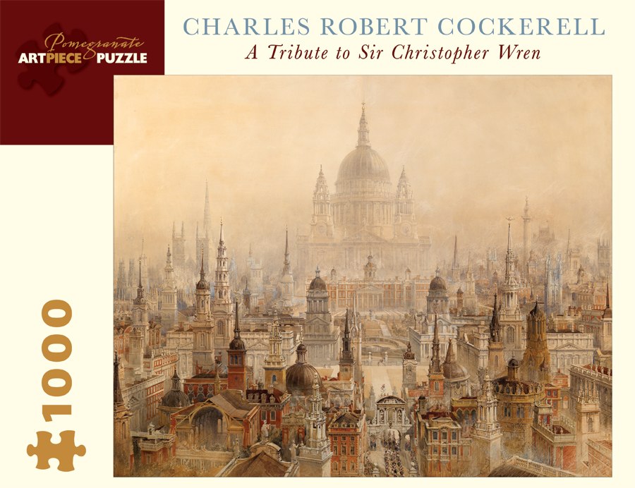 Cockrell: Christopher Wren - 1000pc Jigsaw Puzzle by Pomegranate