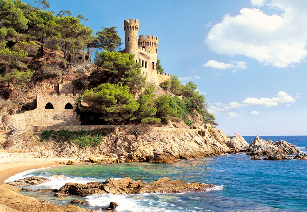 Lloret de Mar, Spain - 1000pc Jigsaw Puzzle By Castorland