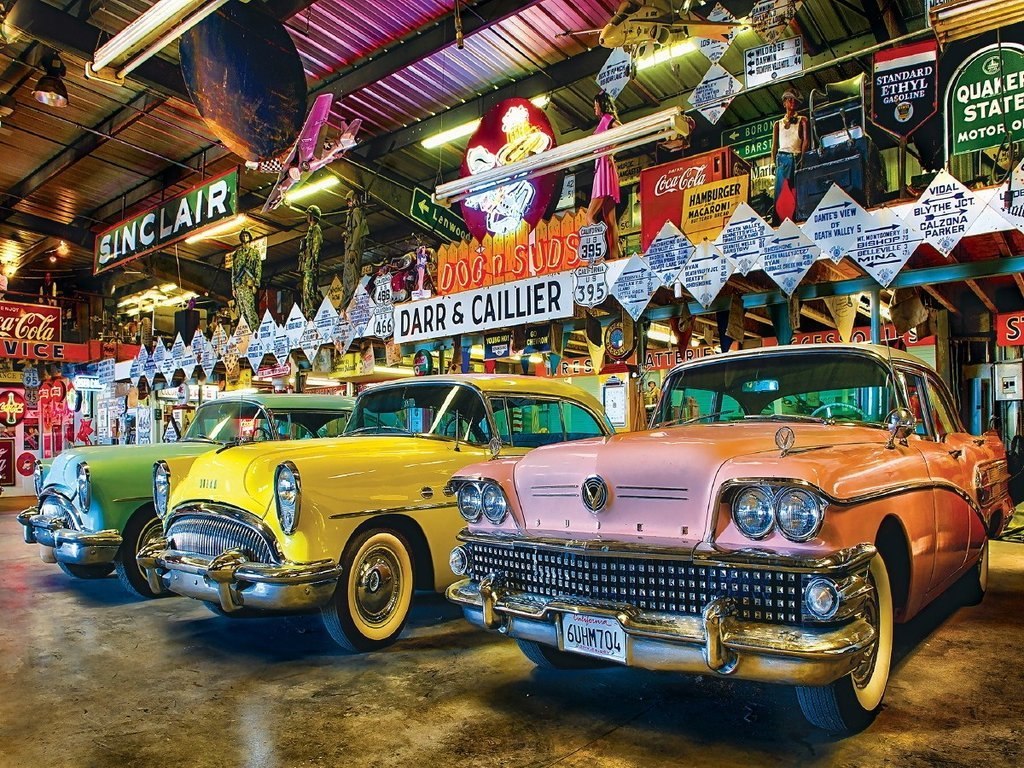 Wheels: Three Beauties - 750pc Jigsaw Puzzle by MasterPieces