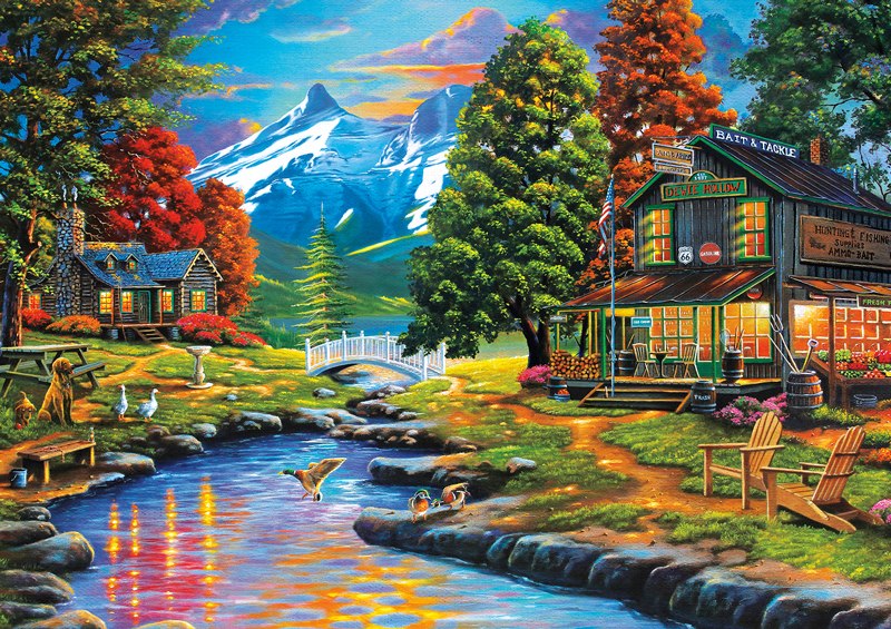 Dewie Hollow - 500pc Jigsaw Puzzle by Buffalo Games