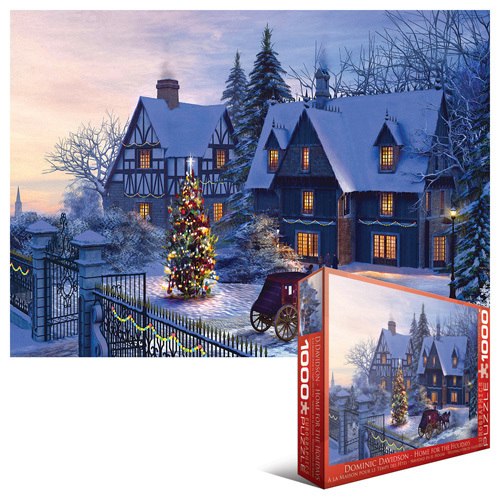 Home for the Holidays - 1000pc Jigsaw Puzzle by Eurographics