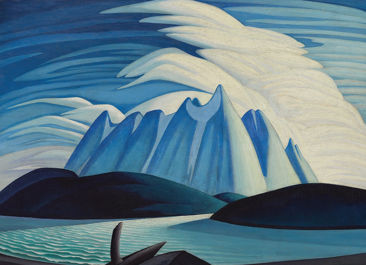 Lake and Mountains by Lawren S. Harris - 1000pc Jigsaw Puzzle by Eurographics