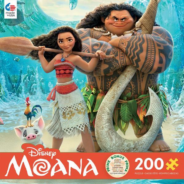 Disney: Moana - 200pc Oversized Jigsaw Puzzle by Ceaco  			  					NEW - image 1