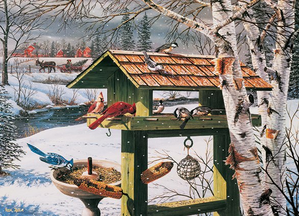 Backyard Banquet - 1000pc Jigsaw Puzzle By Cobble Hill