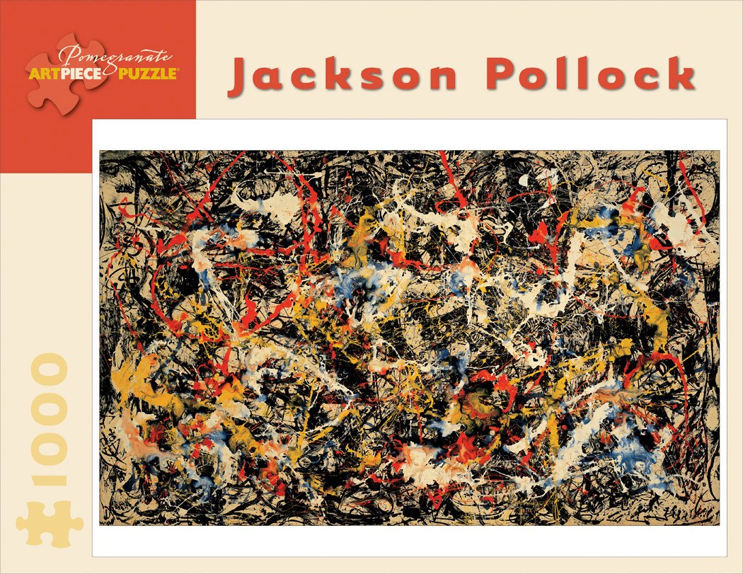 Jackson Pollock - 1000pc Jigsaw Puzzle by Pomegranate