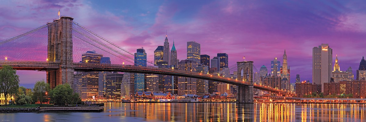 Brooklyn Bridge New York - 1000pc Jigsaw Puzzle by Eurographics