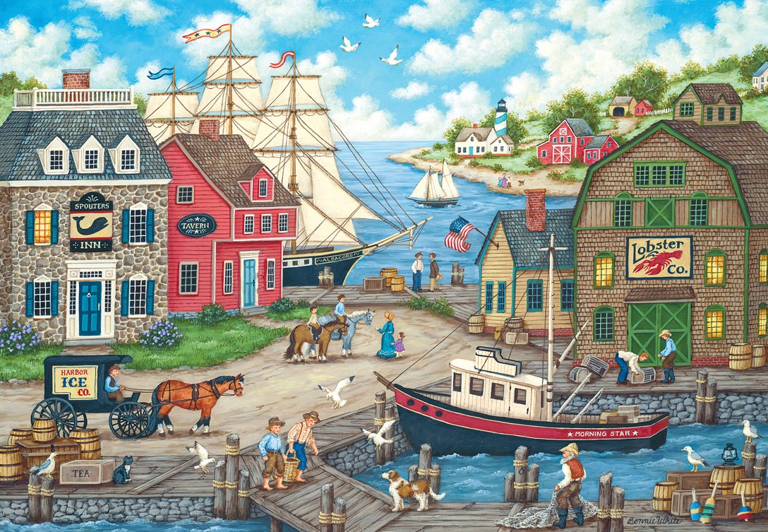 Signature: Seagulls Delight - 2000pc Jigsaw Puzzle by Masterpieces