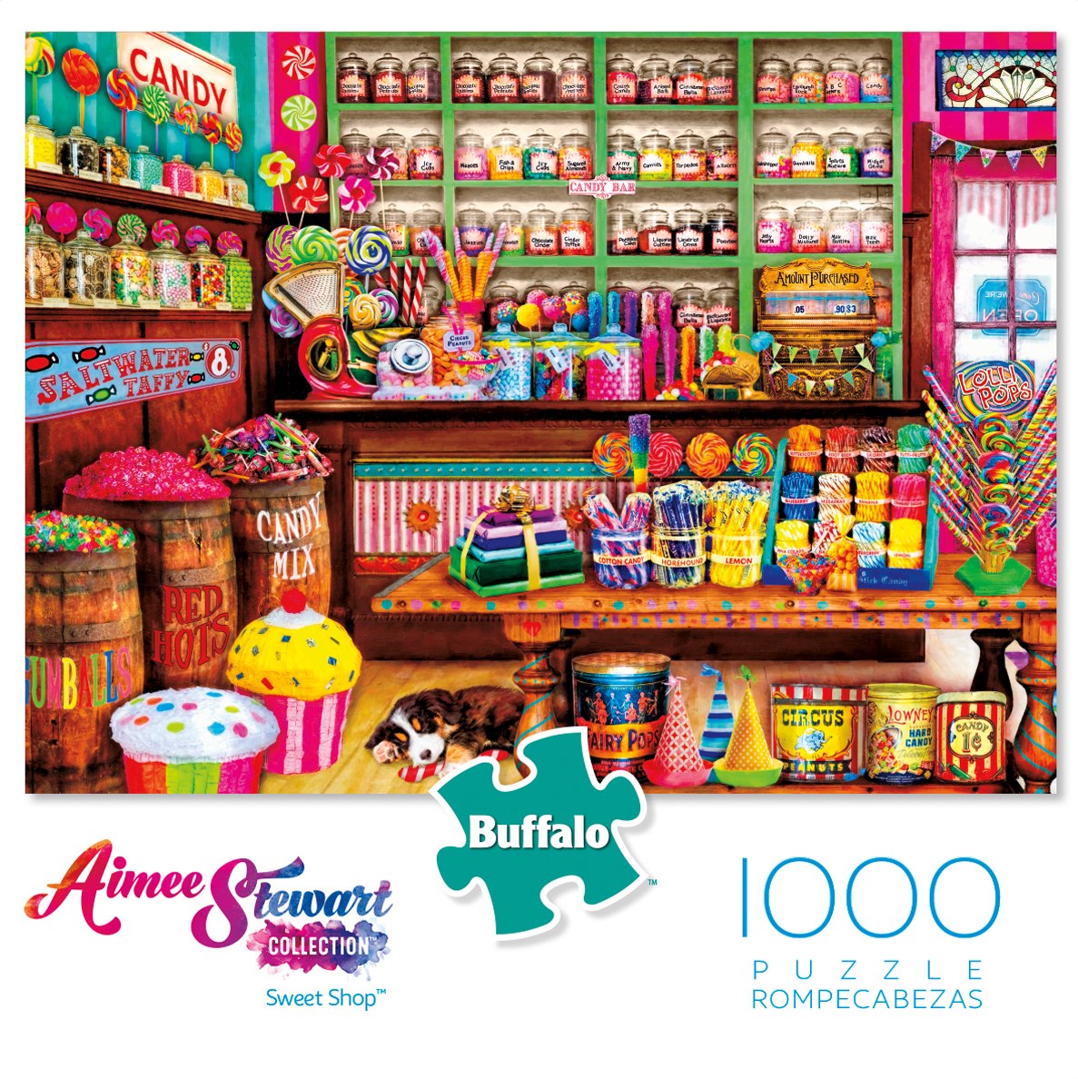 Aimee Stewart: Sweet Shop - 1000pc Jigsaw Puzzle By Buffalo Games - image 1