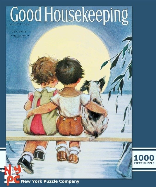 Under the Full Moon - 1000pc Jigsaw Puzzle by New York Puzzle Co.