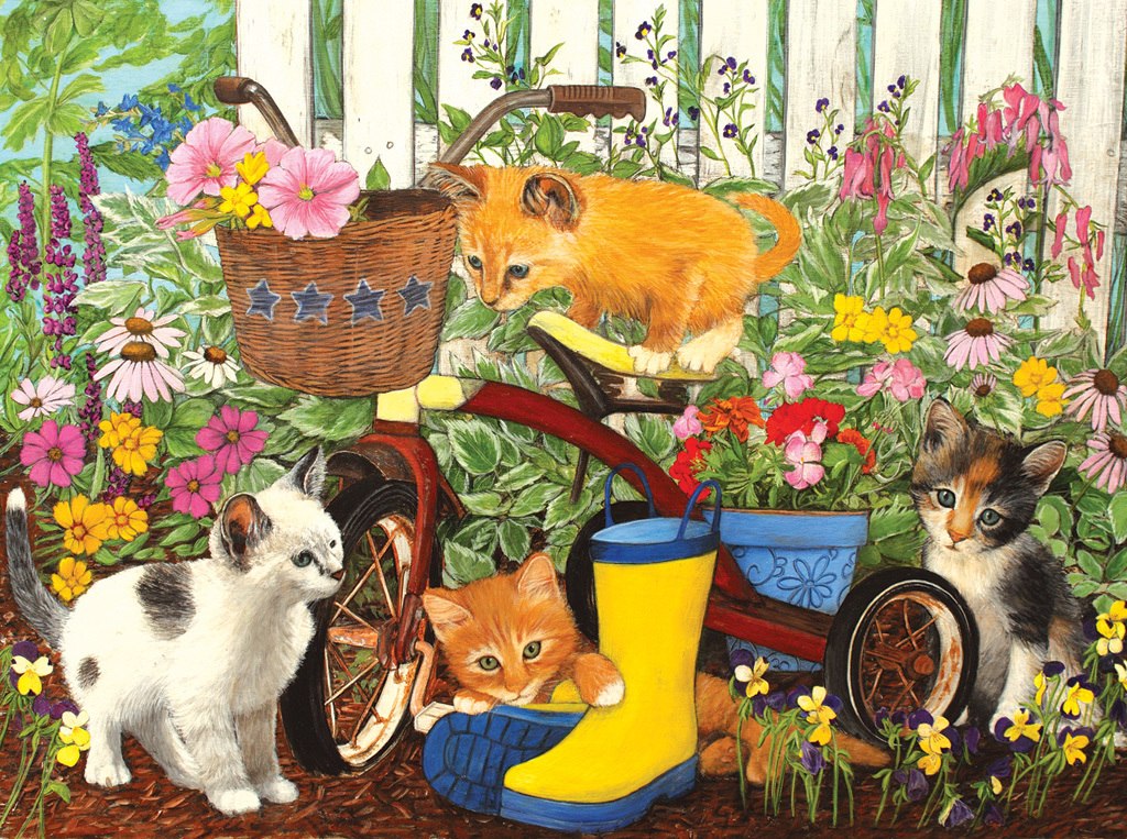 I Can't reach the Pedals! - 1000pc Jigsaw Puzzle by SunsOut