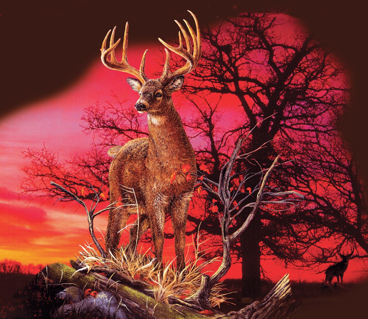 Red Sunset - 550pc Jigsaw Puzzle By Sunsout  			  					NEW
