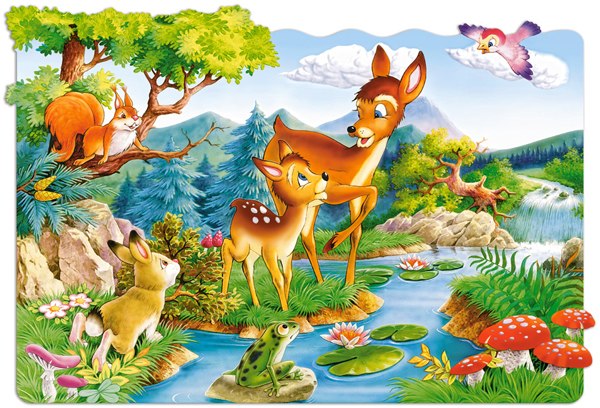 Little Deer - 20pc Jigsaw Puzzle By Castorland