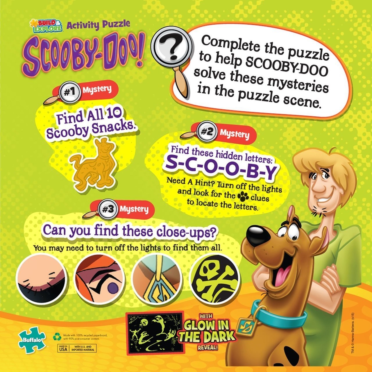 Build, Explore: Scooby-Doo - 48pc Jigsaw Puzzle by Buffalo Games - image 2