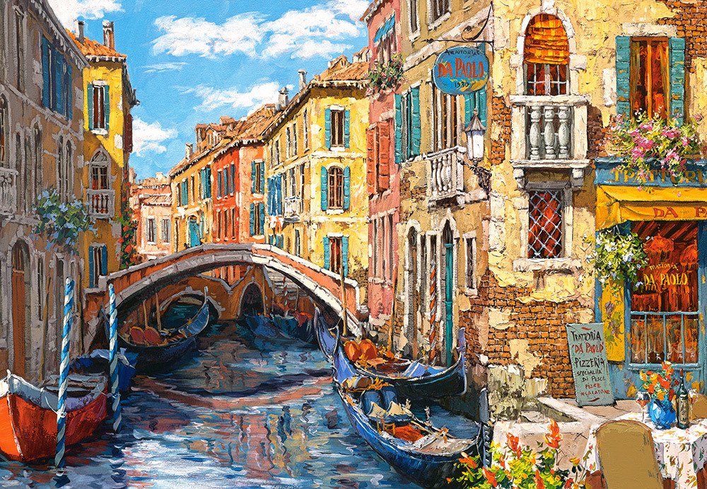 Reflections of Venice - 1000pc Jigsaw Puzzle By Castorland  			  					NEW