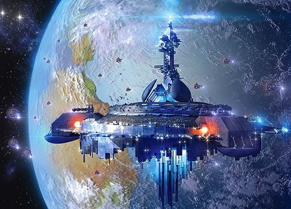Alien Spaceship - 120pc Jigsaw Puzzle By Castorland