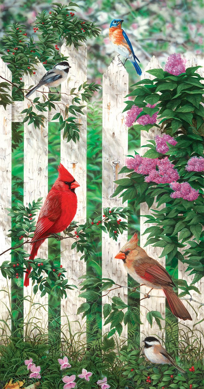 Picket Fence - 300pc Large Format Jigsaw Puzzle by SunsOut