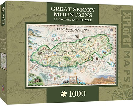 Xplorer: Great Smoky Mountains - 1000pc Jigsaw Puzzle By Masterpieces