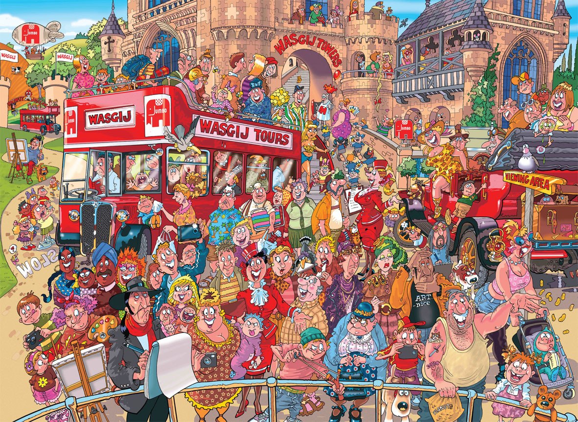 WASGIJ: Original 22, Studio Tour! - 1500pc Jigsaw Puzzle By Jumbo  			  					NEW