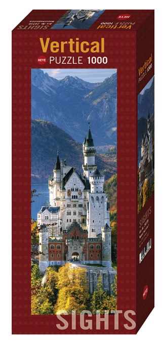 Neuschwanstein - 1000pc Vertical Jigsaw Puzzle By Heye  			  					NEW - image 1