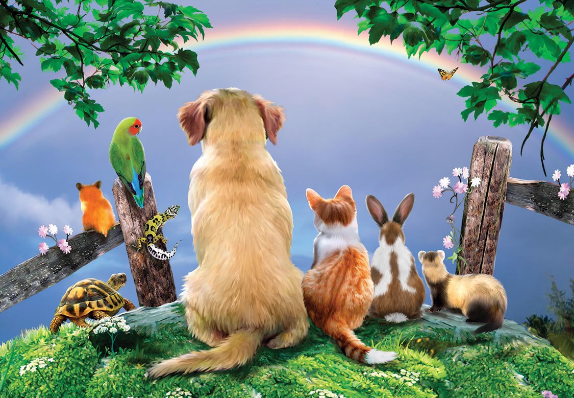 Over the Rainbow - 500pc Jigsaw Puzzle by SunsOut