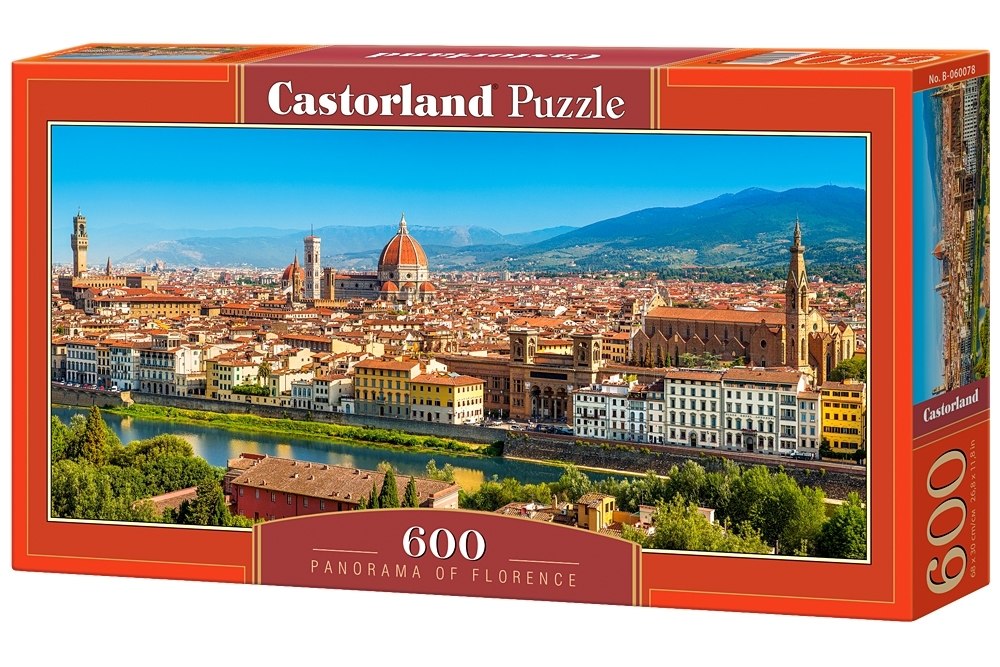 Panorama of Florence - 600pc Jigsaw Puzzle By Castorland  			  					NEW - image 1