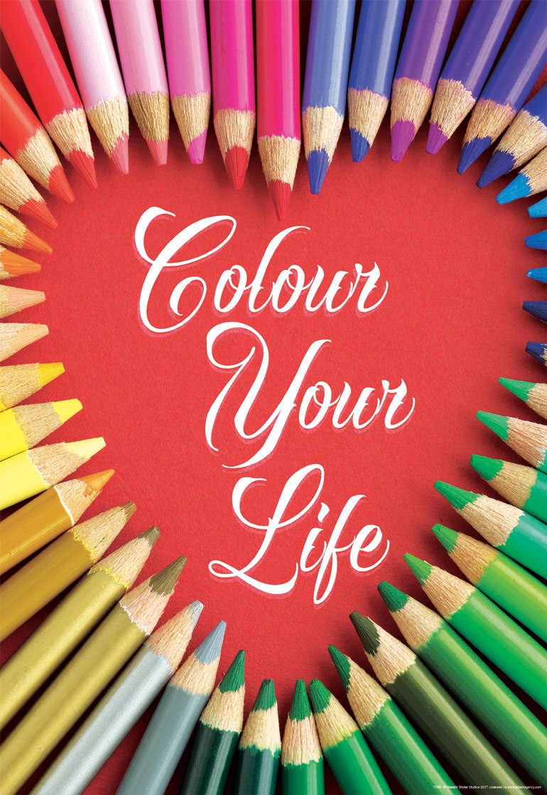 Colour Your Life - 500pc Jigsaw Puzzle by Educa