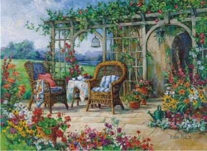 Sunny Morning - 1000pc Jigsaw Puzzle by Anatolian