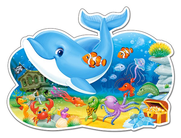Underwater Friends - 12pc Jigsaw Puzzle By Castorland
