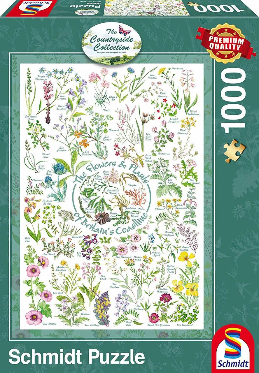 Flowers & Plants - 1000pc Jigsaw Puzzle by Schmidt  			  					NEW - image 1