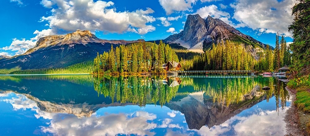 Emerald Lake - 600pc Jigsaw Puzzle By Castorland  			  					NEW