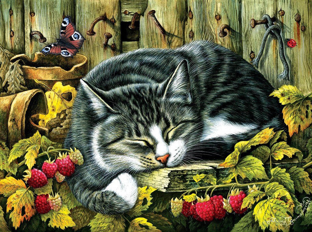 Siesta - 1000pc Jigsaw Puzzle by Sunsout
